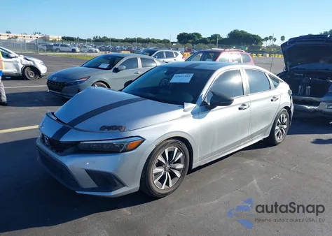 2022 Honda Civic Ex-L from USA, damaged, VIN 19XFL1H75NE001703